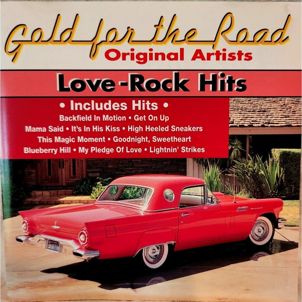 Gold For The Road CD Original Artists Love-Rock Hits Music 37291cd